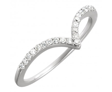 0.50 ct Ladies Round Cut Diamond  Anniversary Ring