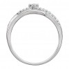 0.41 ct Ladies Diamond Criss Cross Ring