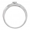 0.44 ct Ladies Round Cut Diamond Infinity-Style Wedding Ring