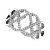 1.10ct Ladies Round Cut Diamond Women Anniversary Ring