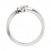 0.50 ct Ladies Round Cut Diamond  Two Stone Ring