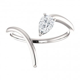 0.40 ct Ladies Diamond Modern Anniversary Ring