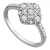 1.05 ct Ladies Round Cut Diamond Anniversary Ring