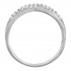 1.44 ct Ladies Round Cut Diamond Anniversary V Ring