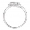 1.16 ct Ladies Round Cut Diamond Anniversary Cluster Ring