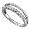 0.51 ct Ladies Round Cut Diamond Anniversary Band