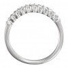 0.51 ct Ladies Round Cut Diamond Anniversary Band