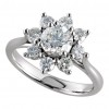 1.65 ct Ladies Round Cut Diamond Anniversary Ring