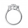 1.65 ct Ladies Round Cut Diamond Anniversary Ring