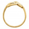 0.12 ct Ladies Round Cut Diamond  Infinity-style Anniversary Ring