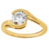 0.45 ct Ladies Round Cut Diamond  Engagement Ring