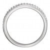 0.30 ct Ladies Diamond Round Cut Bypass Ring