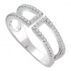 0.40 ct Ladies Diamond Round Cut Anniversary Ring