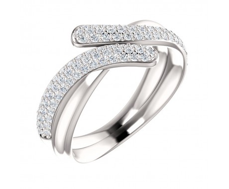 0.75 ct Ladies Cocktail Round Cut Diamond Anniversary Band