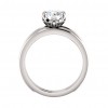 1.00 ct Ladies Round Cut Diamond Engagement Set