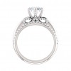 1.20 ct Ladies Round Cut Diamond Infinity Style Engagement Set