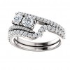 1.50 ct Ladies Round Cut Diamond Engagement Ring Mounting