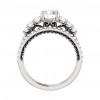 2.50 ct Ladies Round Cut Diamond  Engagement Ring Set