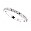 1.30 ct Ladies Round Cut Diamond Anniversary Band