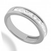 1.75 ct. Ladies Diamond Princess Cut Wedding Band in Channel Mounting