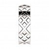 Ladies 14 Kt White Gold X-patterned Band