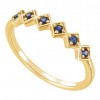 Blue Sapphire Stackable Ring