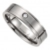 0.15 ct Men's Round Cut Diamond Wedding Band Ring