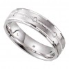 0.84 ct Round Cut Diamond Men's Wedding Band Ring