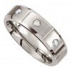 0.30 ct. Men's Round Cut Diamond Band With Satin Finish 