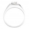 0.50 ct Men's Round Cut Diamond Solitaire Ring