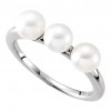 Freshwater Cultured Tree Stone Pearl Ring