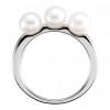 Freshwater Cultured Tree Stone Pearl Ring