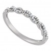 0.41 ct Ladies Round Cut Diamond Engagement Band