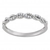 0.41 ct Ladies Round Cut Diamond Engagement Band