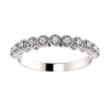 0.22 ct Ladies Round Cut Diamond Wedding Band