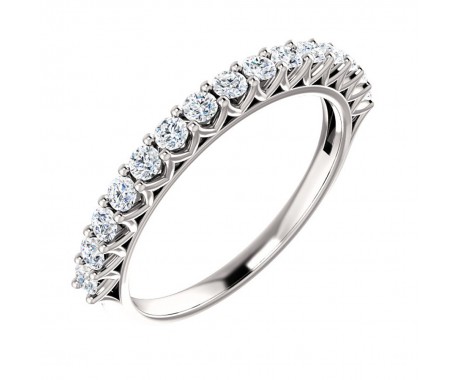 0.90 ct Ladies Round Cut Diamond Wedding Band