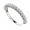 0.90 ct Ladies Round Cut Diamond Wedding Band