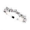 1.00 ct Ladies Round Cut Diamond Eternity Wedding Band