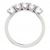 1.00 ct Ladies Round Cut Diamond Anniversary Ring