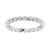 3.00 ct Ladies Round Cut Diamond Eternity Wedding Band 