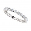 3.00 ct Ladies Round Cut Diamond Eternity Wedding Band 