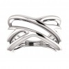 Ladies 14 Kt White Gold Negative Space Ring