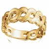 Ladies 14 Kt Yellow Gold Freeform Ring