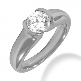 2.00 Ladies ct. Round Cut Diamond Engagement Solitaire Ring