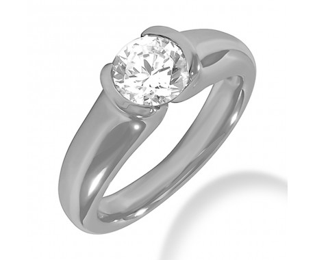 2.00 Ladies ct. Round Cut Diamond Engagement Solitaire Ring