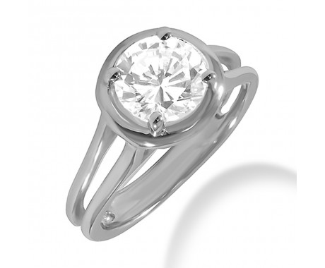 3.00 ct. Ladies Round Cut Diamond Engagement Solitaire Ring